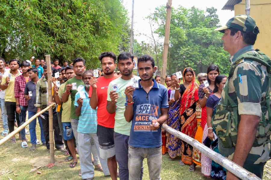 77.57 Per Cent Voting recorded in West Bengal