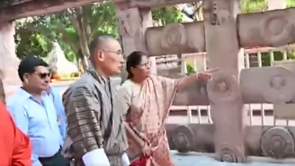 Bhutan Prime Minister Visits Sacred Mahabodhi Temple in Bihar