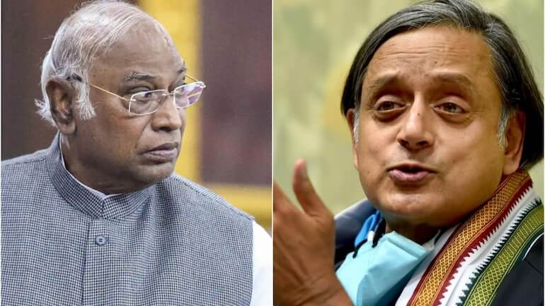 congressprezpolls:leaderslikekhargecannotbringchangesaysshashitharoor
