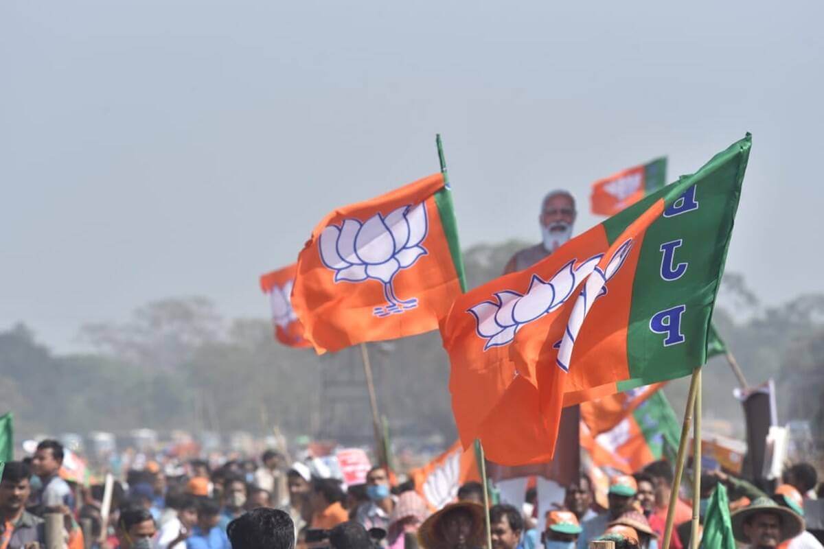 BJP wins 12 out of 15 municipal corporations in Gujarat civic polls