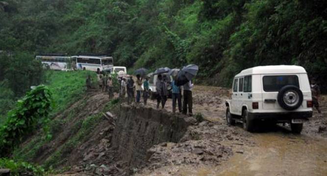 rainscreatehavocinarunachalpradesh