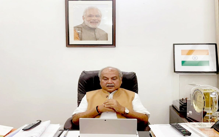 govtisworkingtoincreaseapplicationoftechnologyinagriculturesector:narendrasinghtomar