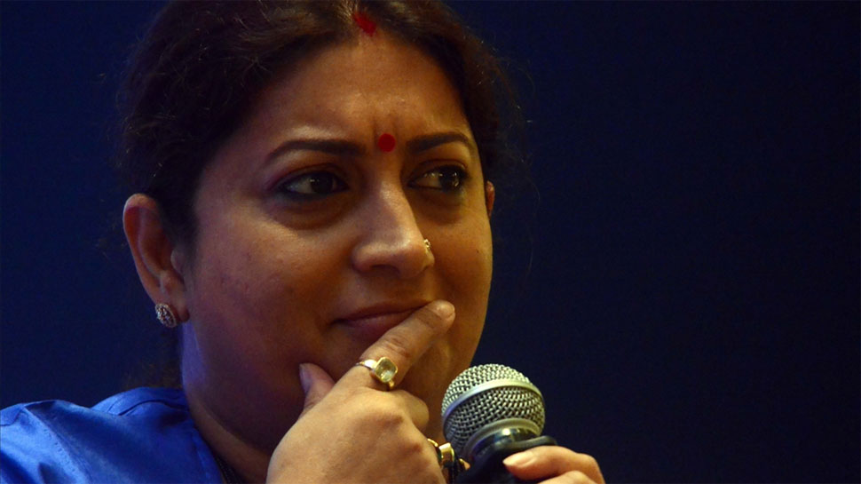 complaintfieldagainstsmritiiraniinbiharcourtoversanitarypadremark
