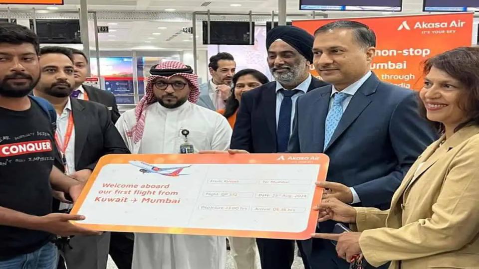 akasaairlaunchesdailydirectflightfromkuwaittomumbai