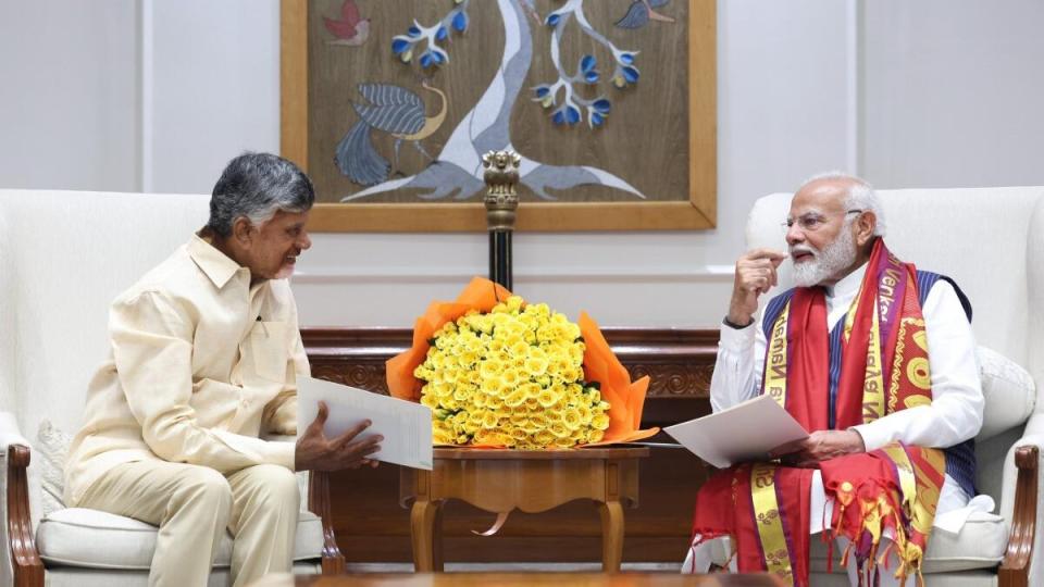 CM Naidu on Delhi visit to meet PM Modi, ink Google MoU