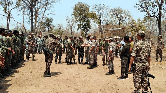 securityforceskilled30maoistsinbijapurkankerdistricts