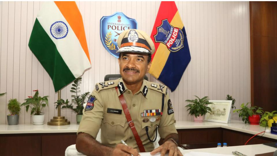 CV Anand Takes Charge as Telangana DGP