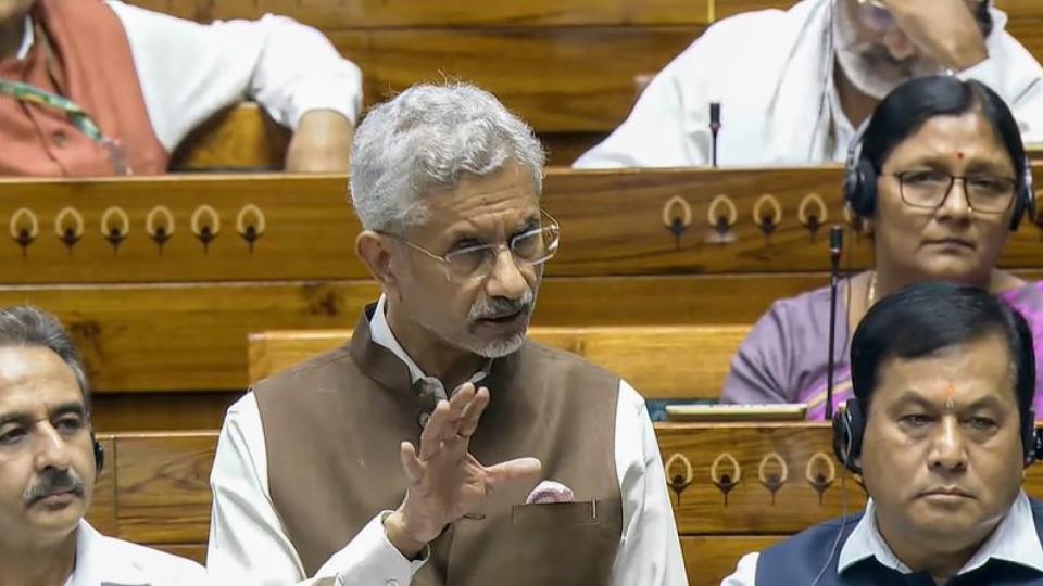 EAM Jaishankar to Brief Lok Sabha on The Situation in West Asia