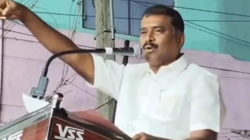 DMK legislator arrested for defamatory speech against TN CM Joseph VIjay