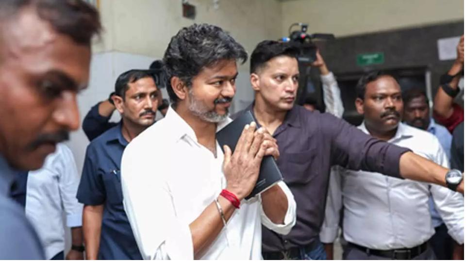 CM Vijay distributes govt job orders to families 