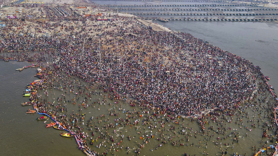 mahakumbhmela2025concludesinprayagrajonmahashivratri