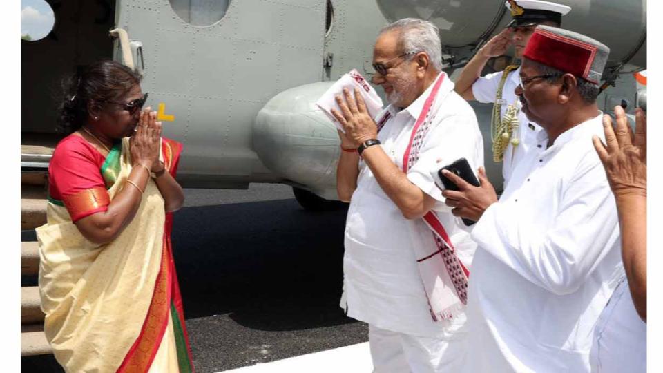 President Murmu begins four-day Odisha tour