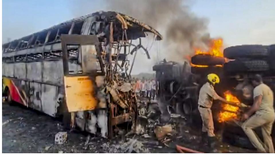 Bodies Of Andhra Bus Fire Victims To Be Handed Over After DNA