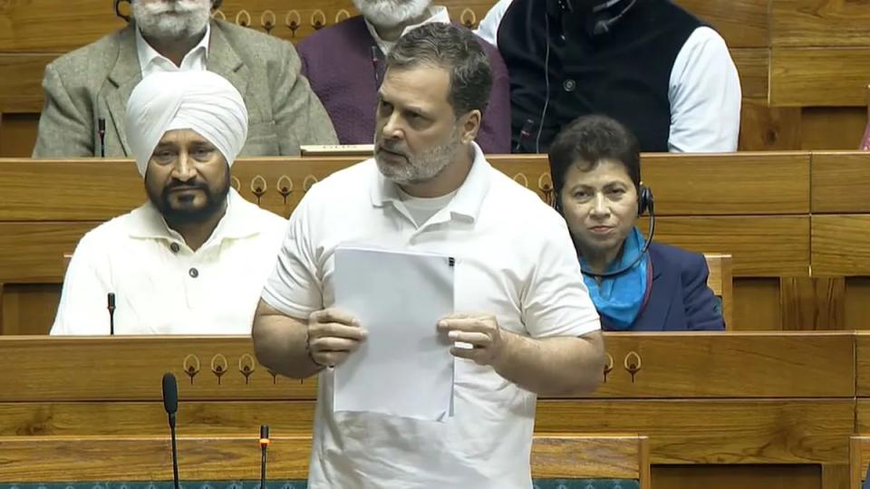 Congress alleged Modi govt heckled Rahul Gandhi in Lok Sabha 