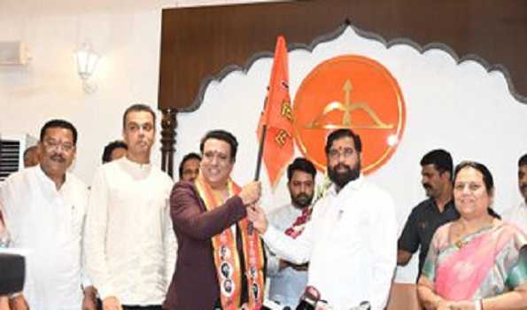 Govinda joins Shinde Sena