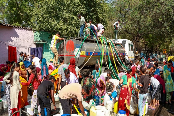 severalpartsofnationalcapitalcontinuetofacewatercrisis