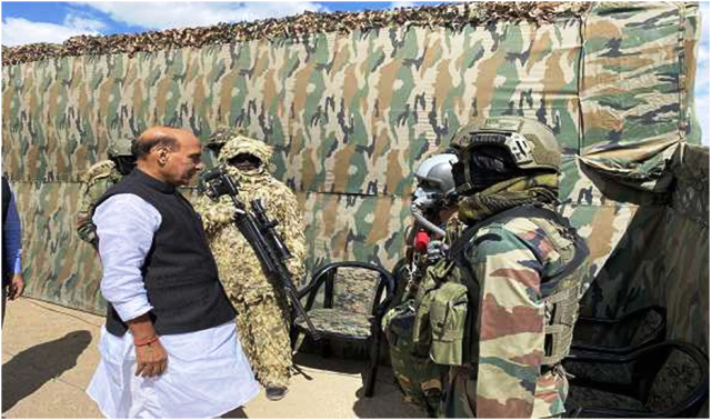 defenceministerrajnathsinghinsrinagartodaytoreviewsecuritysituationinjk