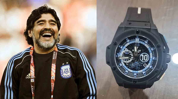 footballlegendmaradona’swatchstolenindubaifoundinassam1arrested