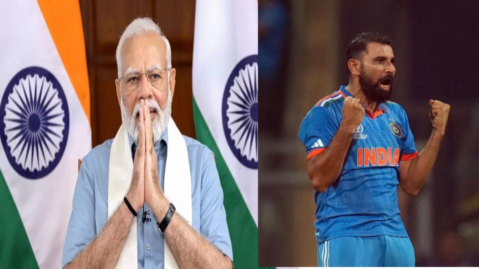 PM Narendra Modi praises Mohammed Shami in Amroha