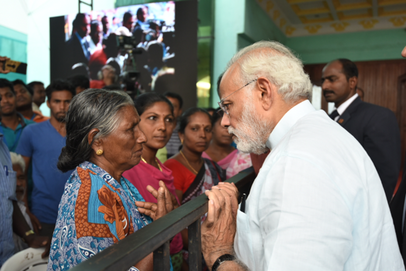pmmodiannouncesassistanceworth325crrupeesforthreecycloneaffectedstates