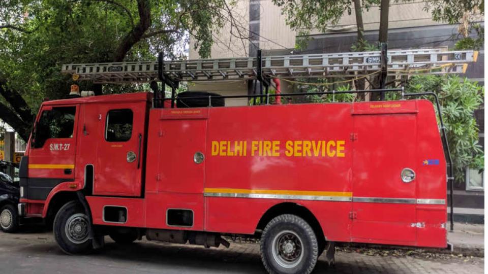 Three killed in massive fire at residential building in Delhi’s Tughlakabad