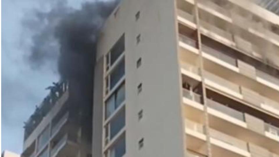 Fire Breaks Out at Apartment in Visakhapatnam