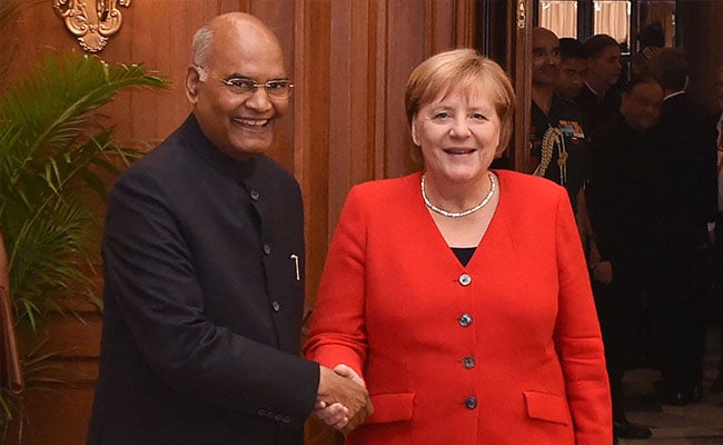 germanchancellorangelamerkelcallsonpresidentkovind