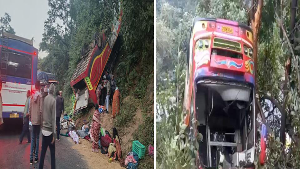 Bus Falls Off Road in Chittor, 9 Dead and 22 Injured