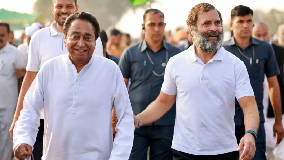 kamalnathtotakepartinbharatjodonyayyatrainmp:congress