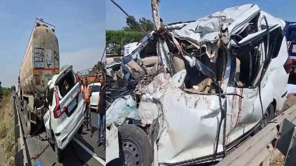 10 killed as car rams into truck on Ahmedabad-Vadodara Expressway