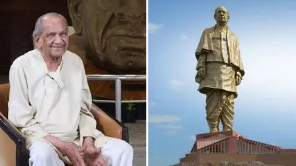 renownedsculptorramvanjisutardesignerofstatueofunitydiesat100