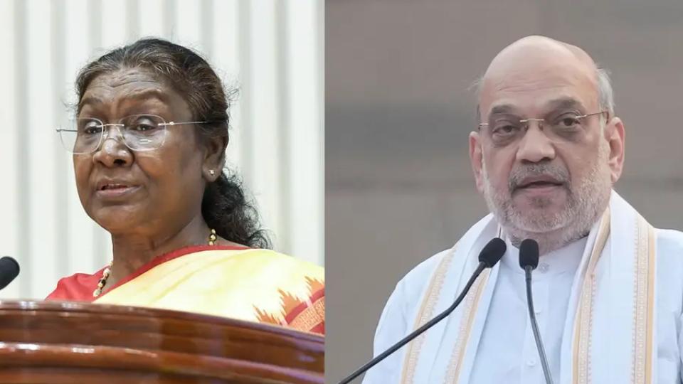 President Murmu, Amit Shah Extends Greetings On Uttar Pradesh Foundation Day