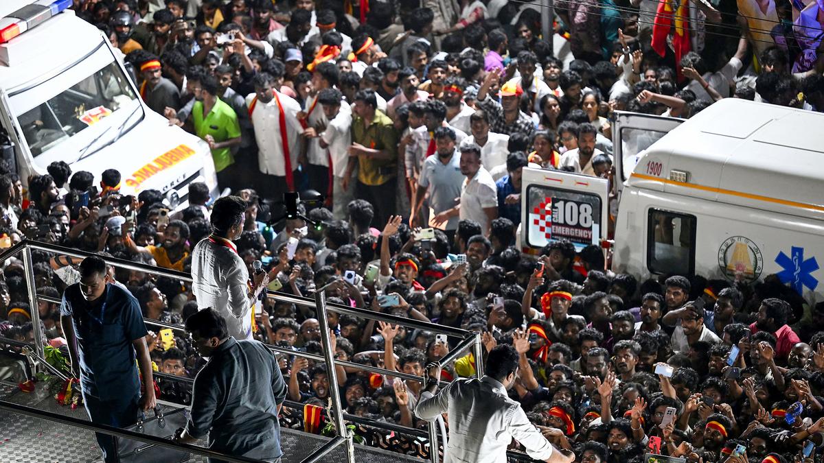 Karur mishap: Vijay