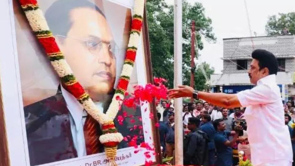 CM Stalin Pays Tribute to Ambedkar on his death anniversary