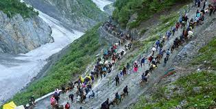 Amarnath Yatra halted due to heavy rain alert