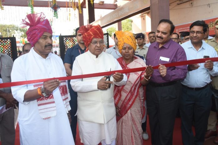governormangubhaipatelinaugurates3rddivyakalamelaatbhopalinmadhyapradesh