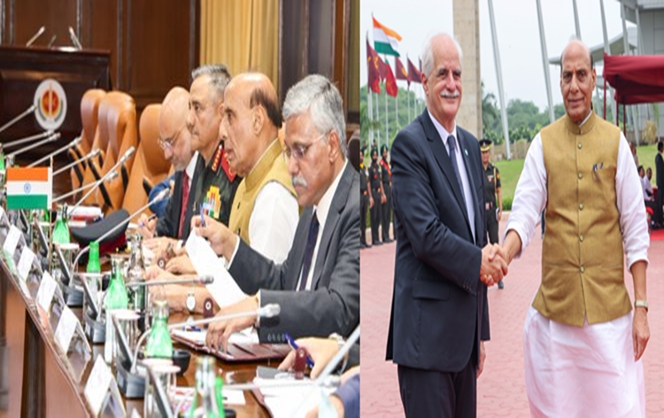 defenceministerrajnathsinghholdstalkswithargentinasdefenceminister