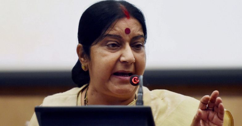 sushmaswarajsayszambianstudentingujaratcommittedsuicide