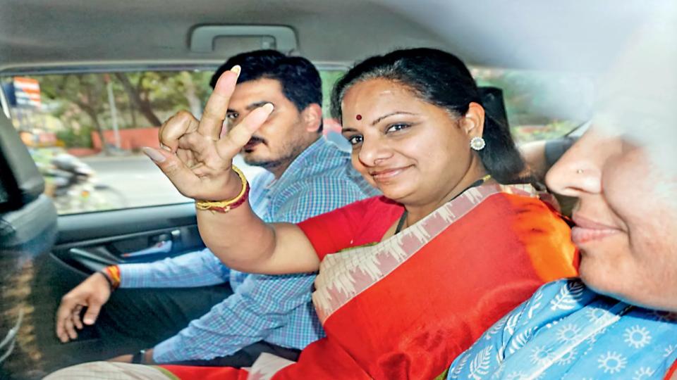 Delhi Court Extends Judicial Custody of Kavitha Till May 7