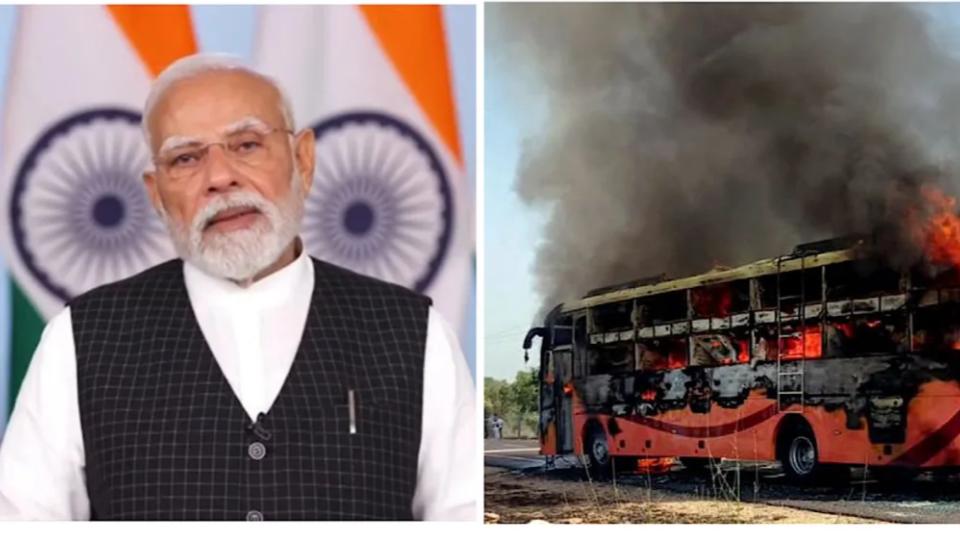 PM Modi Announces Rs 2 Lakh Ex-gratia for Kin of Jaisalmer Bus Fire Victims