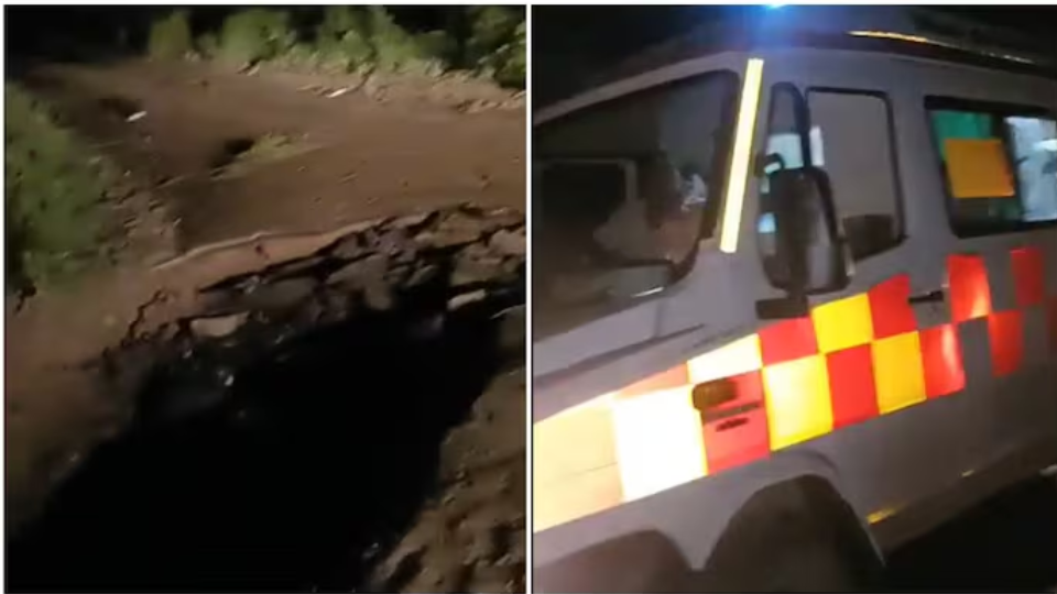 Newborn Girl Dies After Ambulance Gets Stuck On Damaged Agra Road