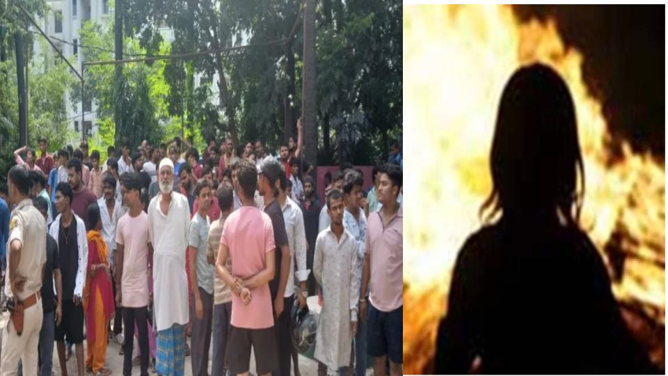 Class 5 student sets herself on fire in Patna govt school