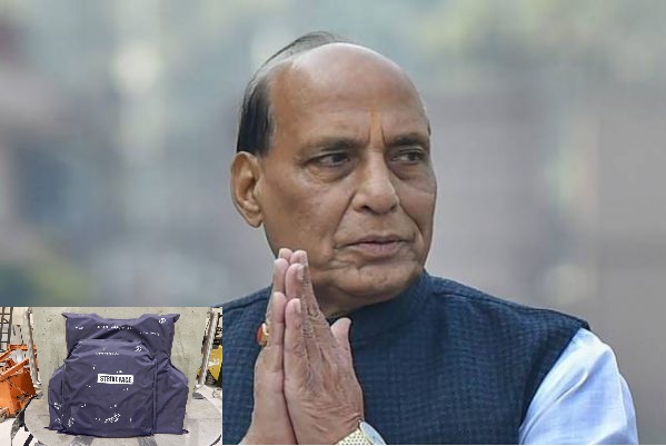 rajnathsinghcongratulatesdrdodmsrdekanpurfordevelopinglightweightbulletproofjacket