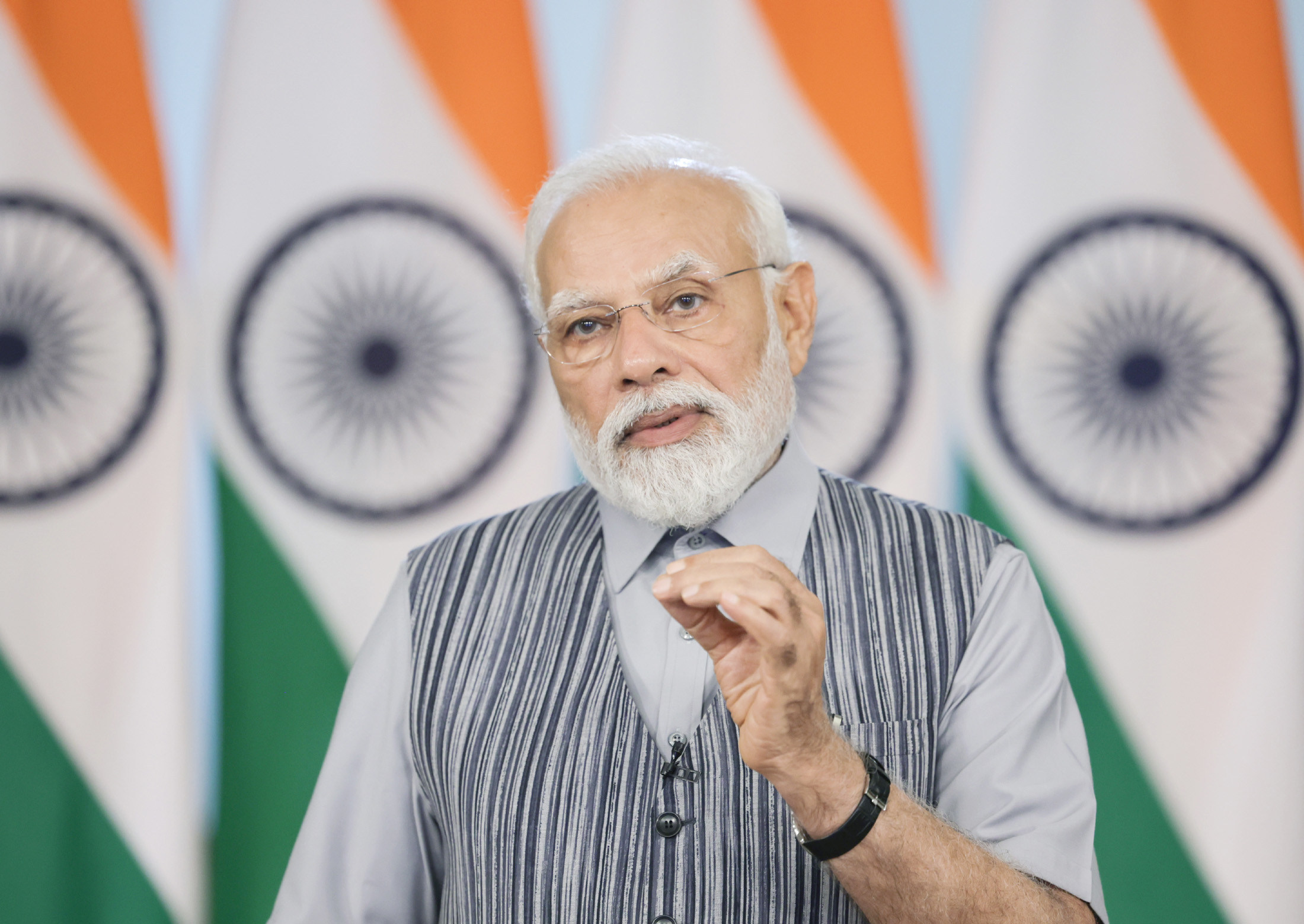 primeministernarendramoditoaddressg20healthministers’meetingingandhinagar