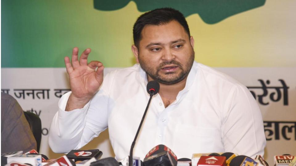 Tejashwi Yadav accuses NDA of snatching people’s rights