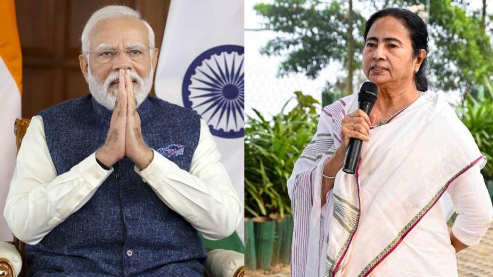 PM Narendra Modi Greets Mamata Banerjee 