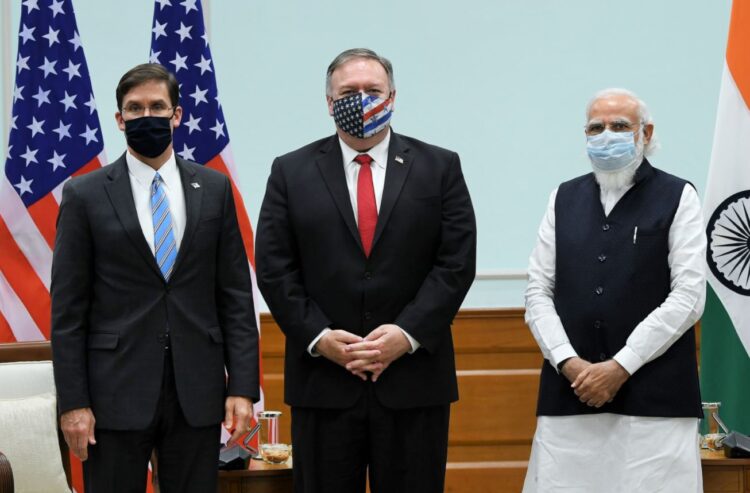 ussecretaryofstatemichaelrpompeosecyofdefencedrmarktespercallonpmmodi