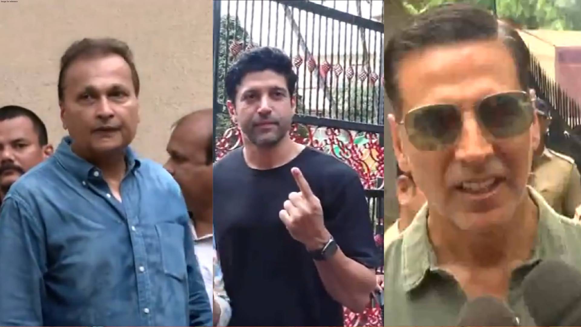 LS polls Phase 5 voting begins: Anil Ambani, Akshay Kumar among early voters