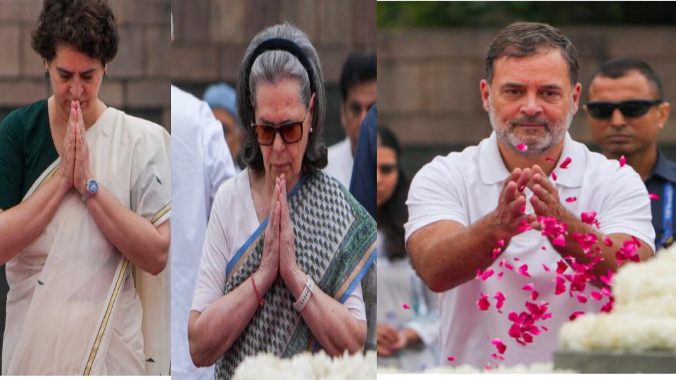 Congress hails Rajiv Gandhi on 89th birth anniversary
