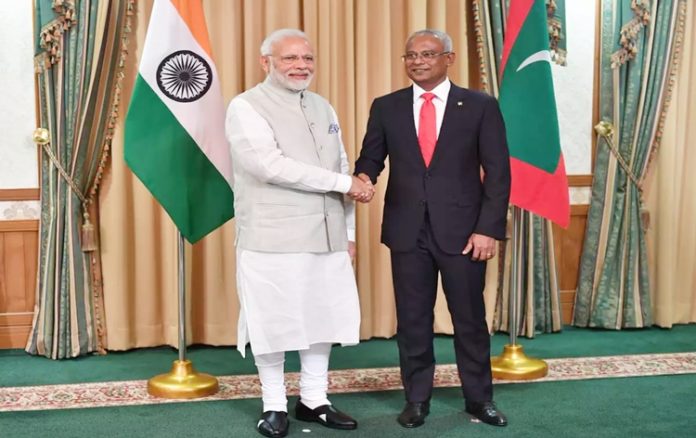 pmmoditoholdtalkswithpresidentofmaldivesibrahimmohamedsolihtoday
